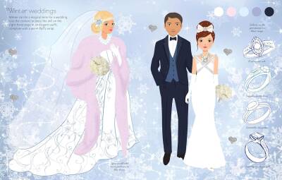 USB - Sticker Dolly Dressing Fashion Designer Wedding Collection - 4