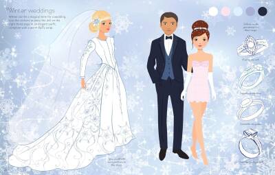 USB - Sticker Dolly Dressing Fashion Designer Wedding Collection - 3