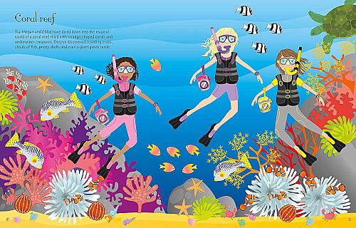 Usborne - Sticker Dolly Dressing Holiday - 4