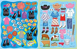 Usborne - Sticker Dolly Dressing Holiday - 3