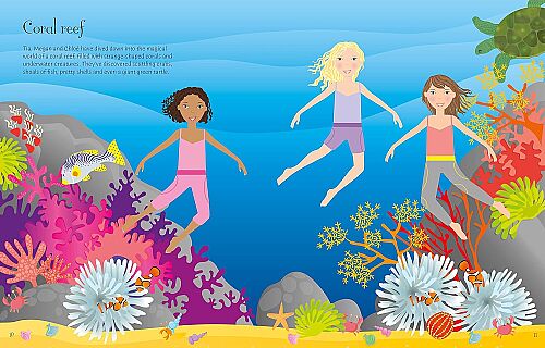 Usborne - Sticker Dolly Dressing Holiday - 2