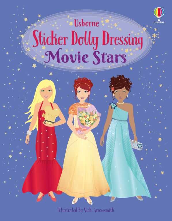 Usborne - Sticker Dolly Dressing Movie Stars