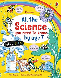 Usborne All the Science You Need to Know By Age 7 - Usborne
