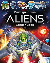 Usborne Build Your Own Aliens Sticker Book - Usborne
