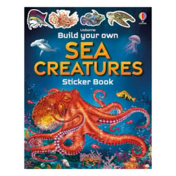 Usborne Build Your Own Sea Creatures Sticker Book - 1