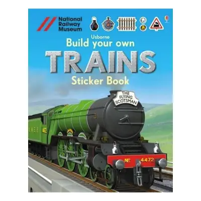 Usborne Build Your Own Trains Sticker - 1