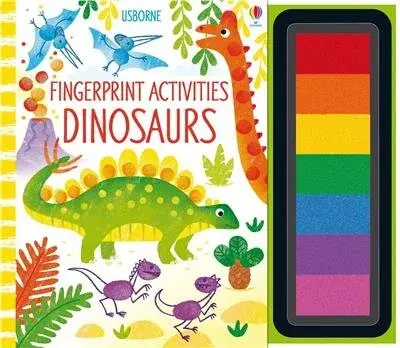 Usborne Fingerprint Activities Dinosaurs - 1