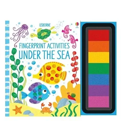 Usborne Fingerprint Activities Under The Sea - 1