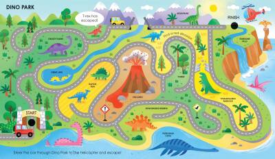 Usborne Fingertrail Dinosaur Mazes - 2