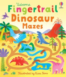 Usborne Fingertrail Dinosaur Mazes - 1
