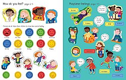 Usborne First Sticker Book Feelings - 4