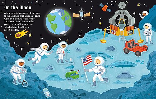 Usborne First Sticker Book Space - 2