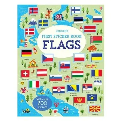 Usborne First Sticker Flags - 1