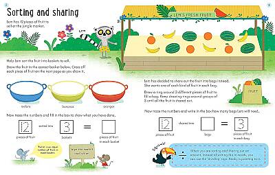 Usborne Key Skills Wipe-Clean Dividing 6-7 - 3