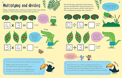 Usborne Key Skills Wipe-Clean Dividing 6-7 - 2