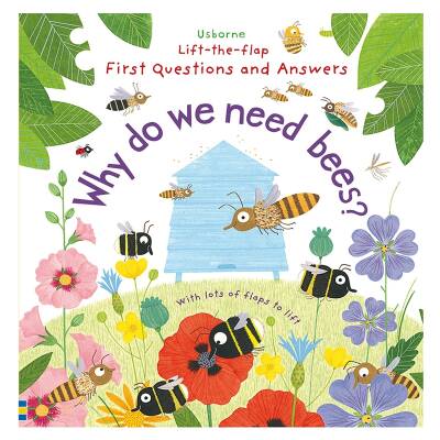Usborne Lift the Flap First Questions&Answers Why Do We Need Bees? - 1