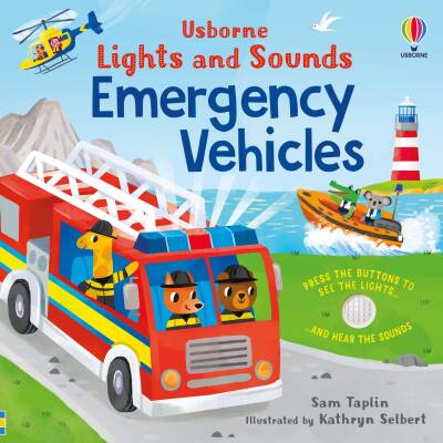 Usborne Lights and Sounds Emergency Vehicles - 1