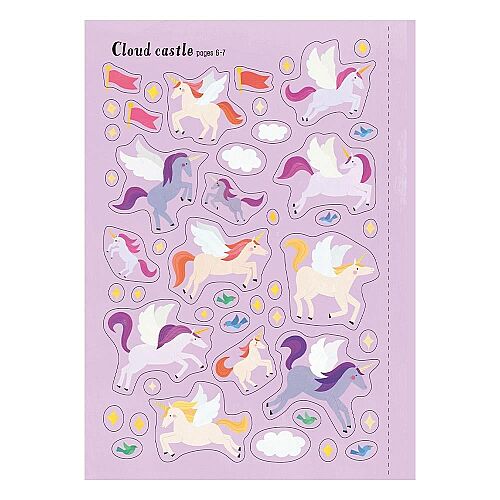 Usborne Little First Stickers Unicorns - 3
