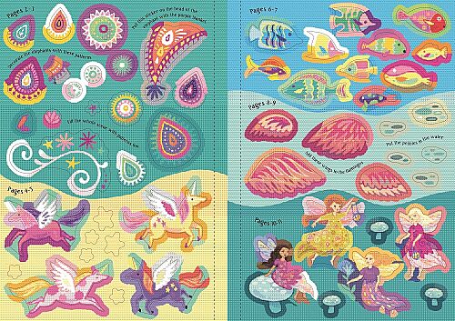 Usborne Little Sparkly Sticker Book - 5