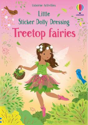 Usborne Little Sticker Dolly Dressing Treetop Fairies - 1