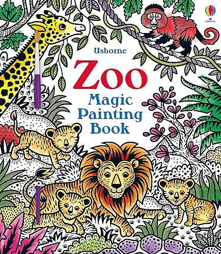 Usborne Magic Painting Zoo - 1