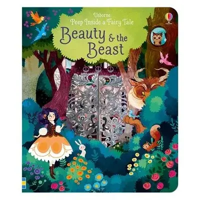 Usborne Peep Inside A Fairy Tale Beauty-The Beast - 1