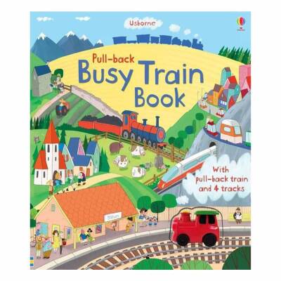 Usborne Pull Back Busy Traın Book - 1