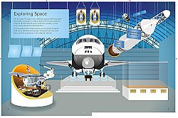 Usborne Space Sticker Book - 2