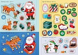 Usborne Sparkly Santa Sticker Book - 6