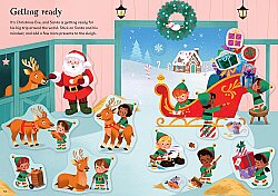 Usborne Sparkly Santa Sticker Book - 3