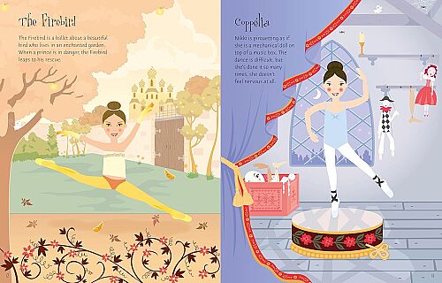Usborne Sticker Dolly Dressing Ballerinas - 2