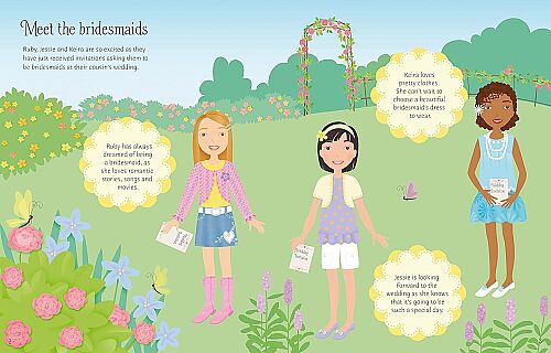 Usborne Sticker Dolly Dressing Bridesmaids - 2