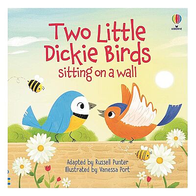 Usborne Two Little Dickie Birds Sitting on a Wall - 1