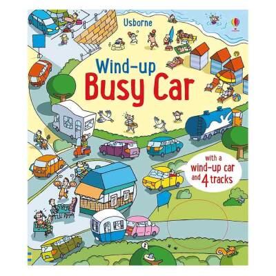 Usborne Wind-Up Busy Car - 1
