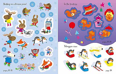 Usborne Winter Wonderland Sticker Book - 4