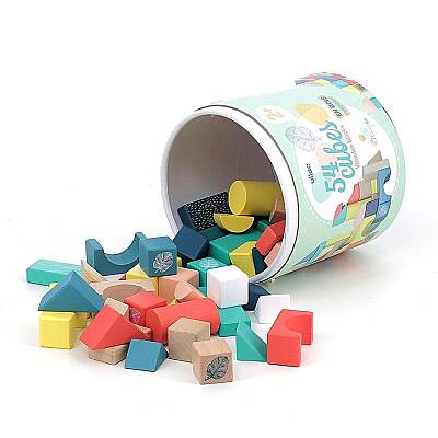 Vilac Ahşap Bloklar 54 Parça 2121 - 4