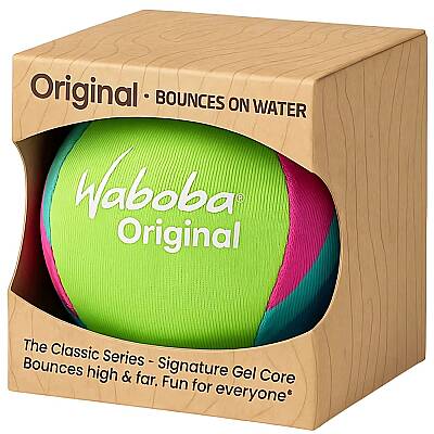 Waboba Original Suda Zıplayan Top Yeşil Technicolor 107C02-A - 2