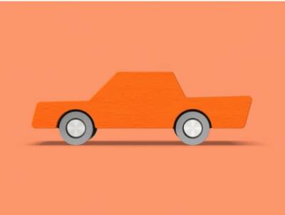Waytoplay - Back & Forth Car Orange Araba - Turuncu - 4