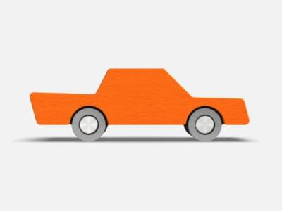 Waytoplay - Back & Forth Car Orange Araba - Turuncu - 1
