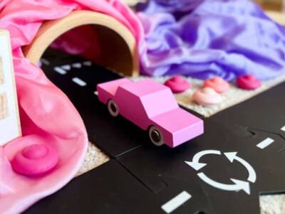 Waytoplay - Back & Forth Car Pink Araba - Pembe - 4