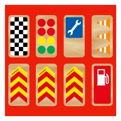 Waytoplay - Roadblocks Set Race Signs - 6