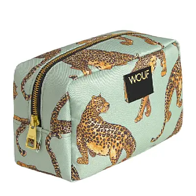 Wouf Emerald Leopard Toiletry Bag TT260002 - 2
