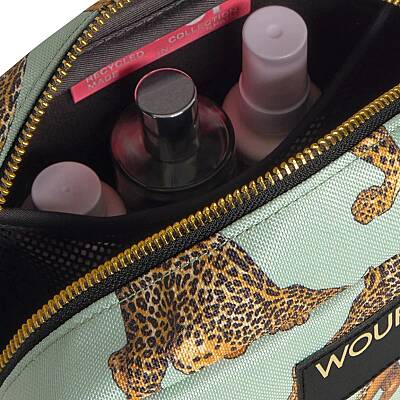 Wouf Emerald Leopard Toiletry Bag TT260002 - 3