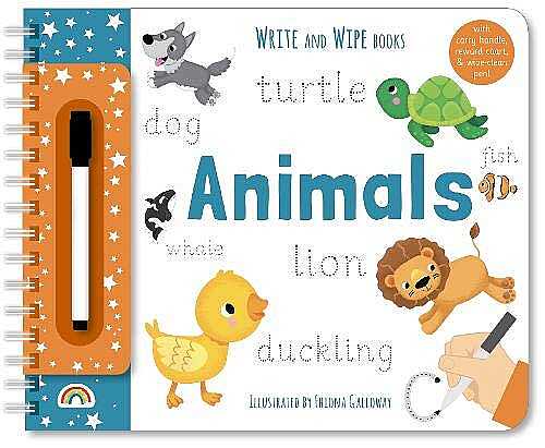 Write And Wipe - Animals