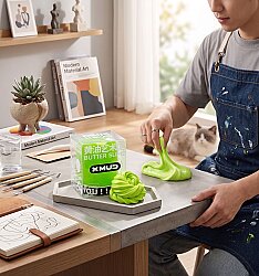 X Mud Butter Slime Green Apple 2012 - 3