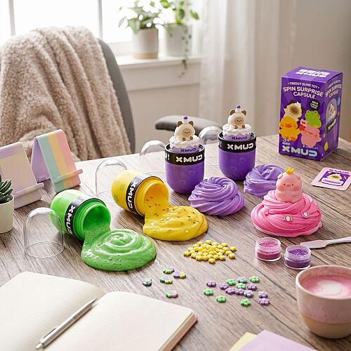 X Mud Capsule Slime Sürpriz Figür 2783 - 6