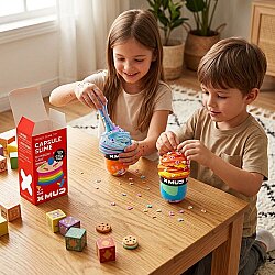X Mud Capsule Slime Rainbow Cake 2791 - 2