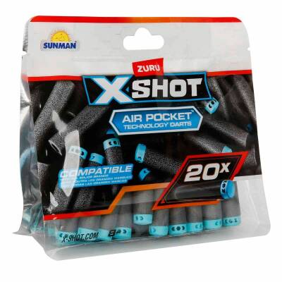 X-Shot Excel 20'li Yedek Sünger Dart Paketi S00036587 - 2