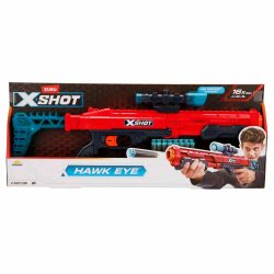 X-Shot Excel Hawk Eye 16 Mermili Sünger Dart Atan Silah S00036435 - 1