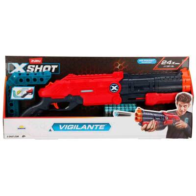 X-Shot Excel Vigilante 24 Mermili Sünger Dart Atan Silah S00036436 - 1